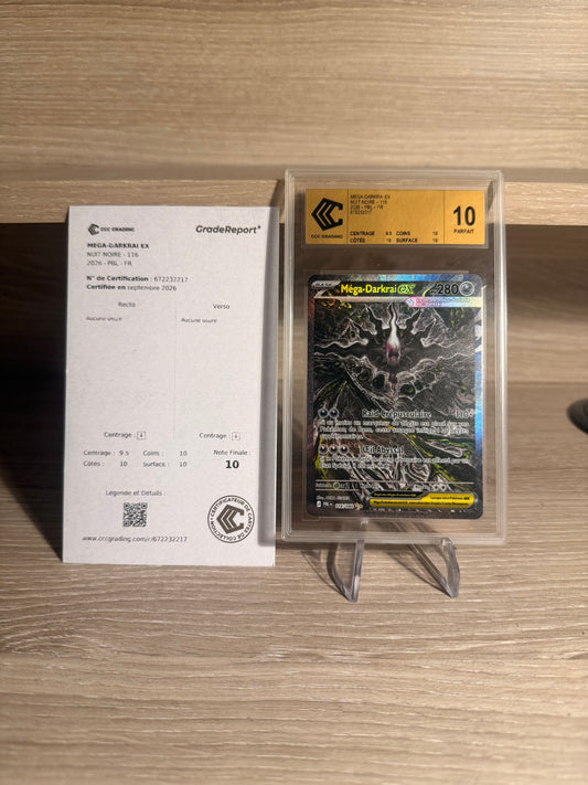 Mega darkrai 116/084 CCC 10 gold label